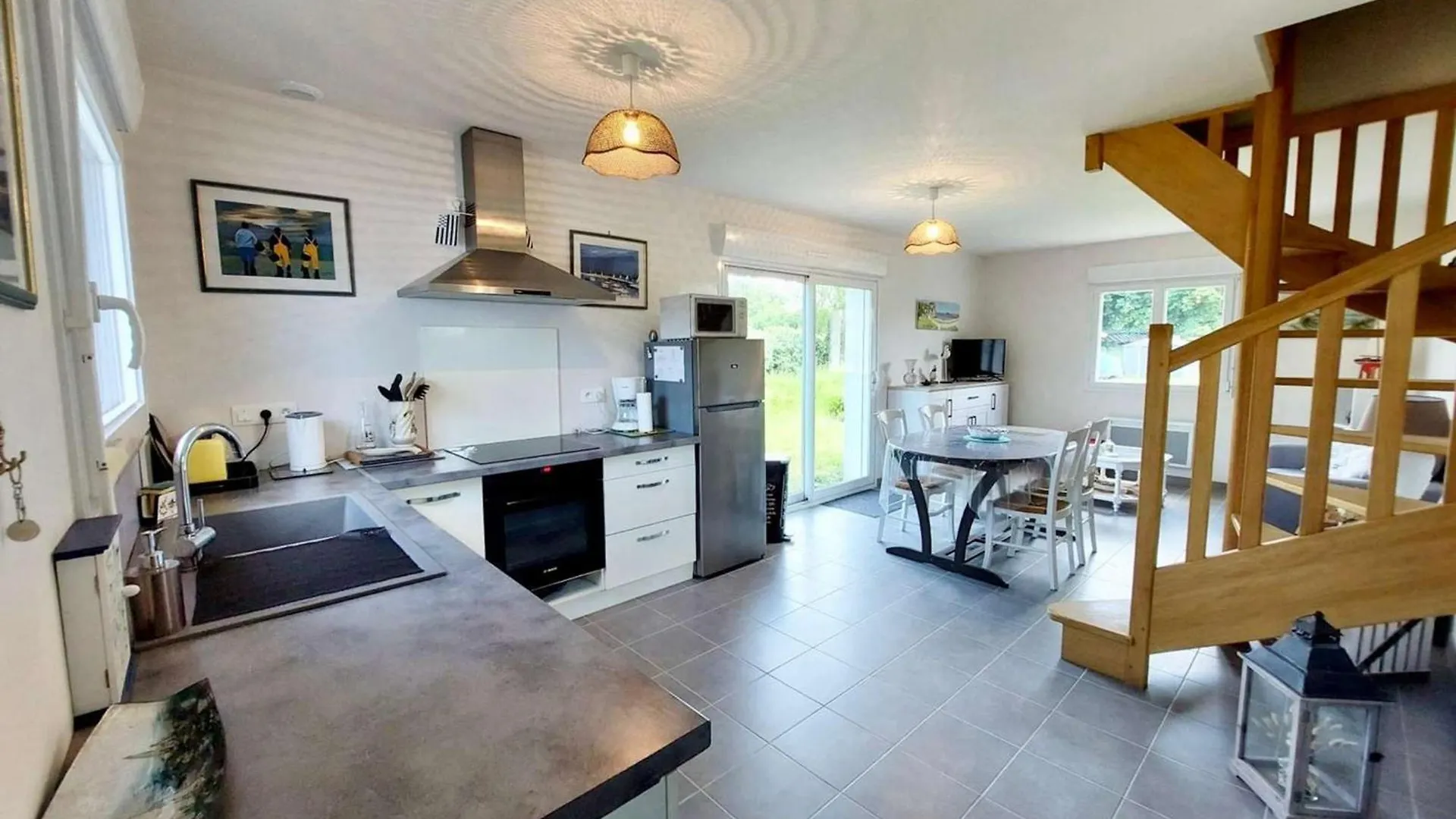 度假居 Maison 4 Pers Avec Jardin, Wifi Et Parking 800M De La Plage - Pleumeur-Bodou - Fr-1-542-39